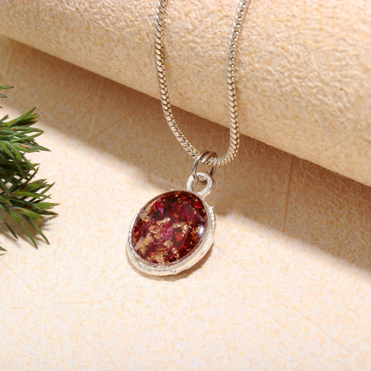 Handmade Resin Pendant Necklace