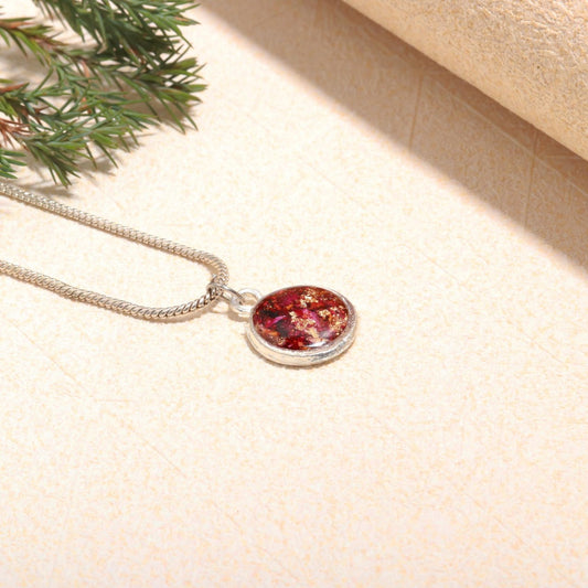 Handmade Resin Pendant Necklace